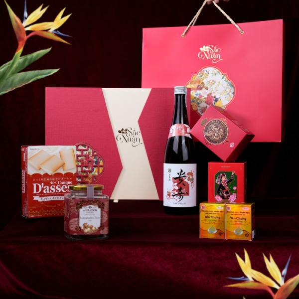 Hộp Quà Tết Sắc Xuân Hoàng Kim 05